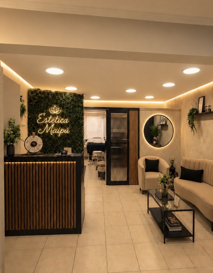 Recepción de Estética y Peluquería Jacqueline en Maipú