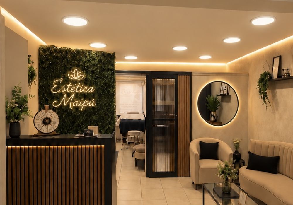 Interior de la sucursal Plaza Maipú